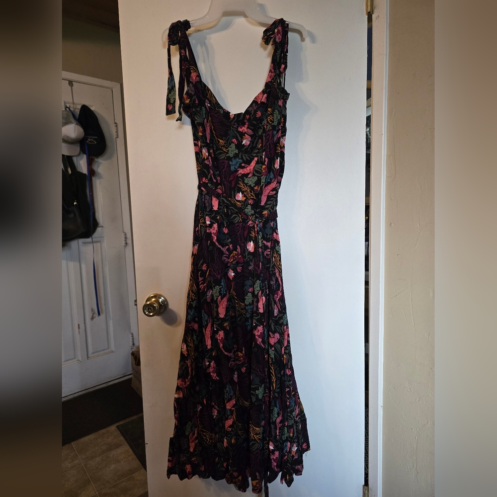 Collectif 4X Tie Strap dress